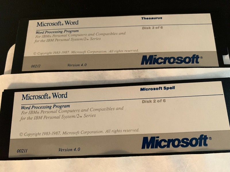Microsoft MS-DOS 5 Upgrade Operating System 5.25” Disk 1991 Original envelopes gallery