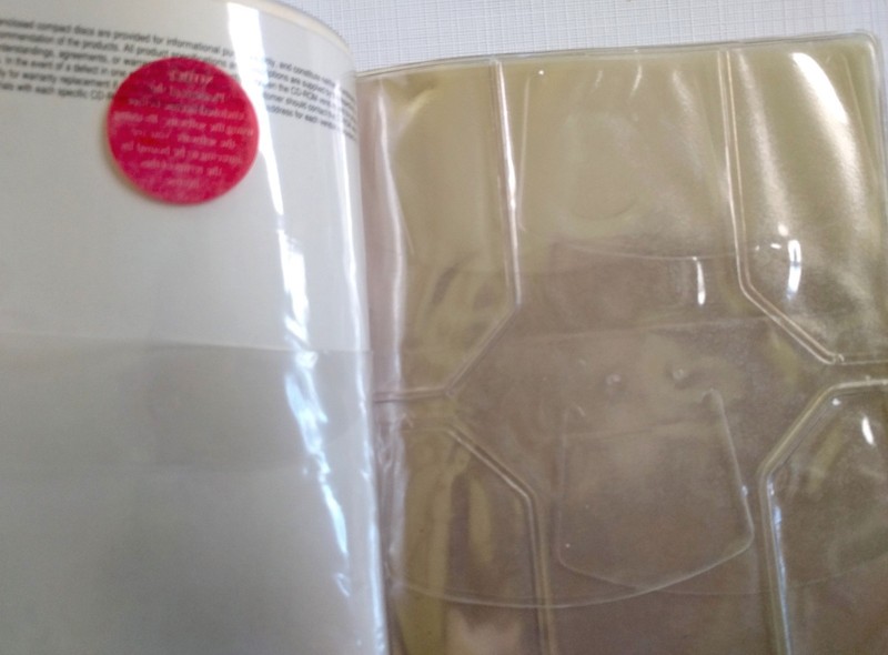 Lot of 2 Mac Compact Discs Vinyl Booklets 1995 Holders CD Slip Case Empty gallery