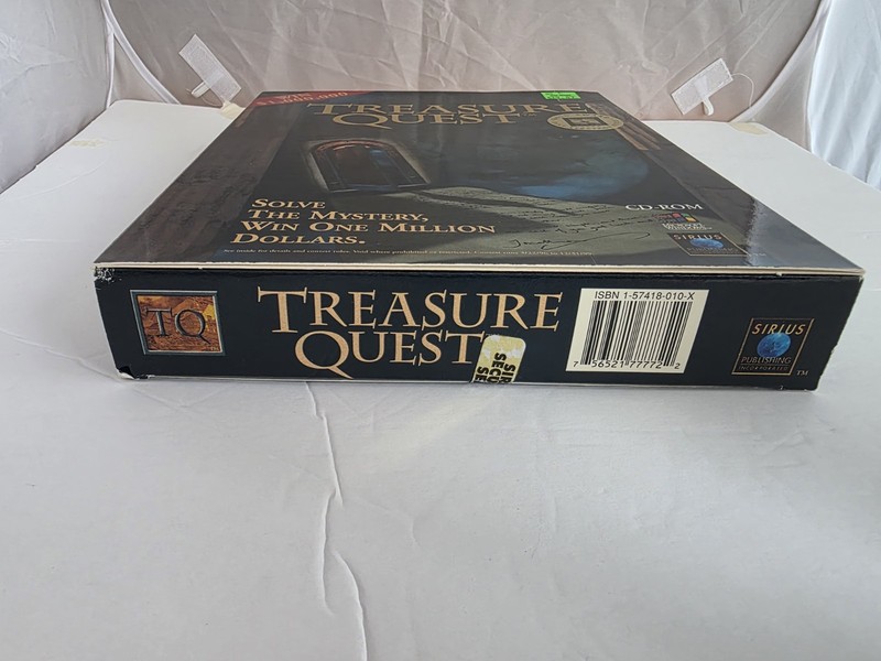 Treasure Quest, 1996 Windows (PC; CD-ROM) - Sealed Big Box CIB gallery