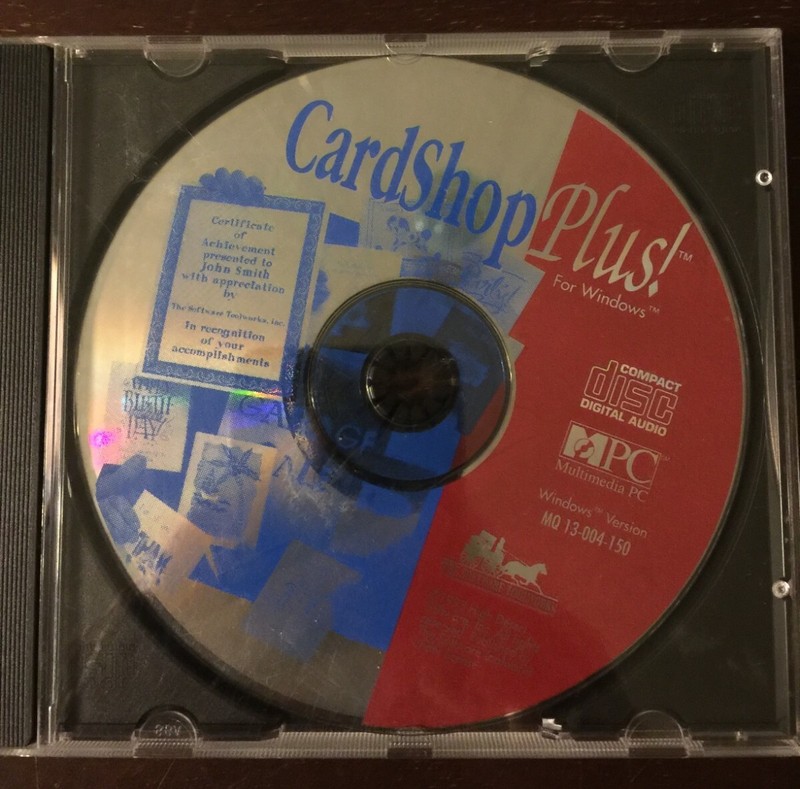 Card Shop Plus for Windows Video Games CD-ROM 1993
