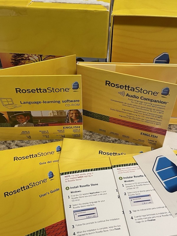Rosetta Stone English (US) Level 5 Set by Rosetta