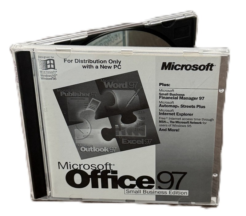 Microsoft Office 97 Small Business Edition 97.2 (Retail) (1 User/s)