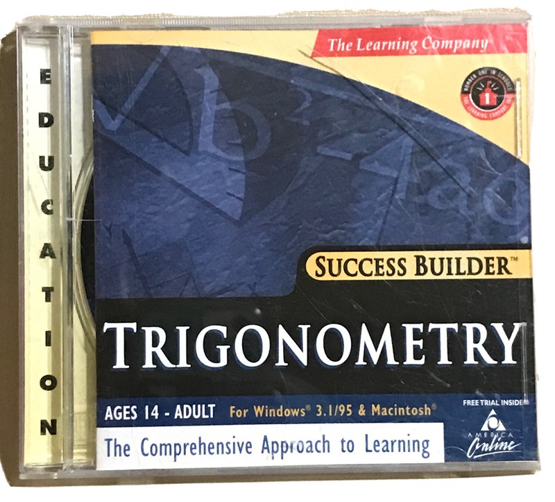 The Learning Company Success Builder Trigonometry CD-Rom Windows 95/Mac