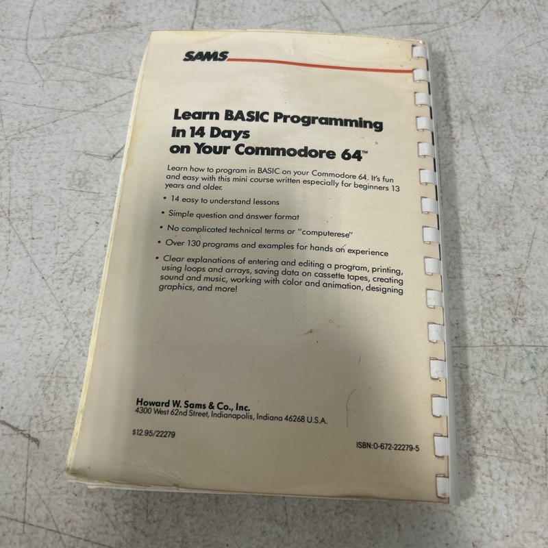 Learn BASIC Programming in 14 Days on your Commodore 64 1984 Spiral Bound gallery