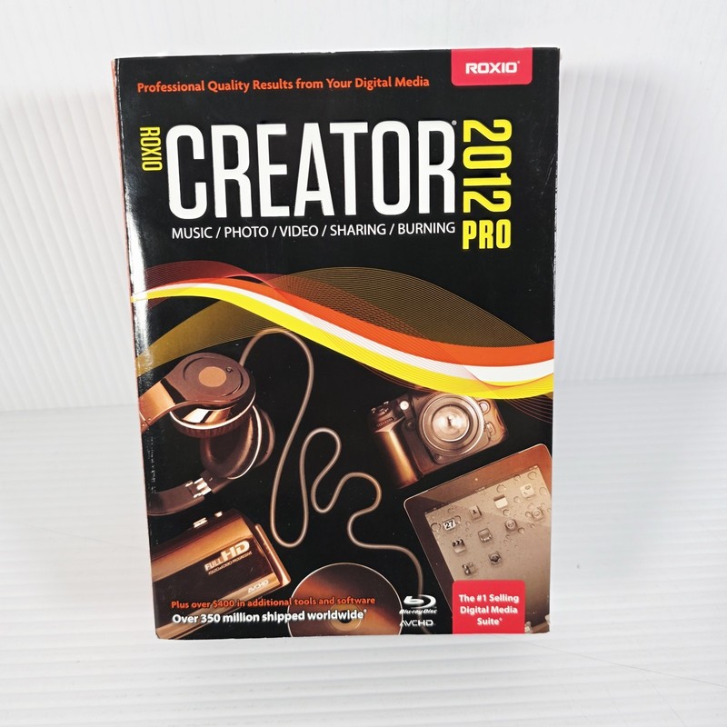 Roxio Creator 2012 Music- Photo Video Sharing Burning Software - Complete gallery