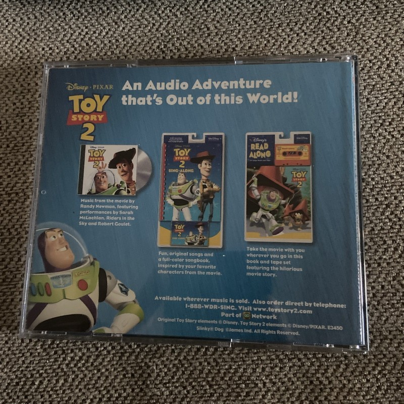 Disney Toy Story 2 Activity Center Program Manual CD ROM Educational Learning gallery