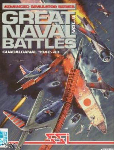 Great Naval Battles Vol II 2 Guadalcanal 1942-43 PC CD war ship military game!