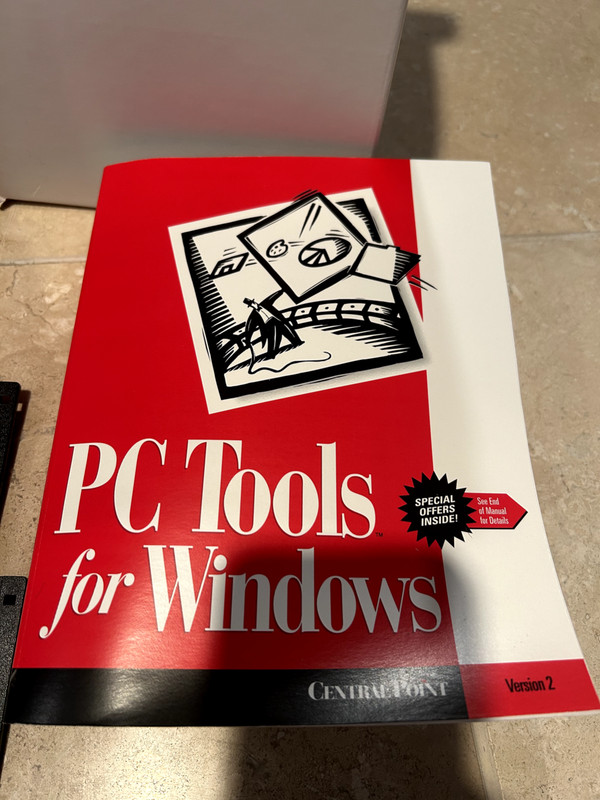 Universal Upgrade PC Tools for Windows Version 2 Central Point 3.5" disk gallery