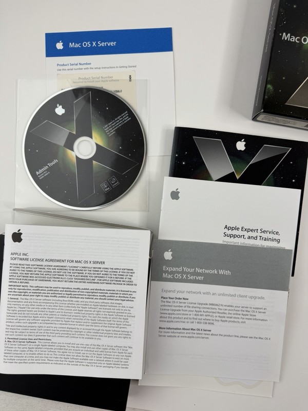 Apple Mac OS X Version 10.5 Leopard Server 10-Client License (MB005Z/A) gallery