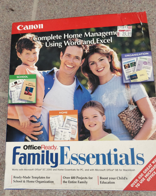 Canon Office Ready Family Essentials
