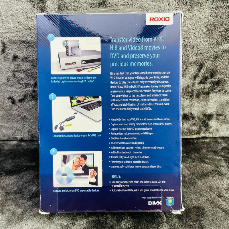 Roxio Easy VHS to DVD 3 Plus Converter - 251000 gallery