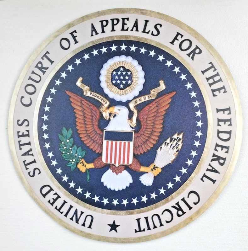 United States Court of Appeals Federal Circuit Round Mouse Pad Vintage