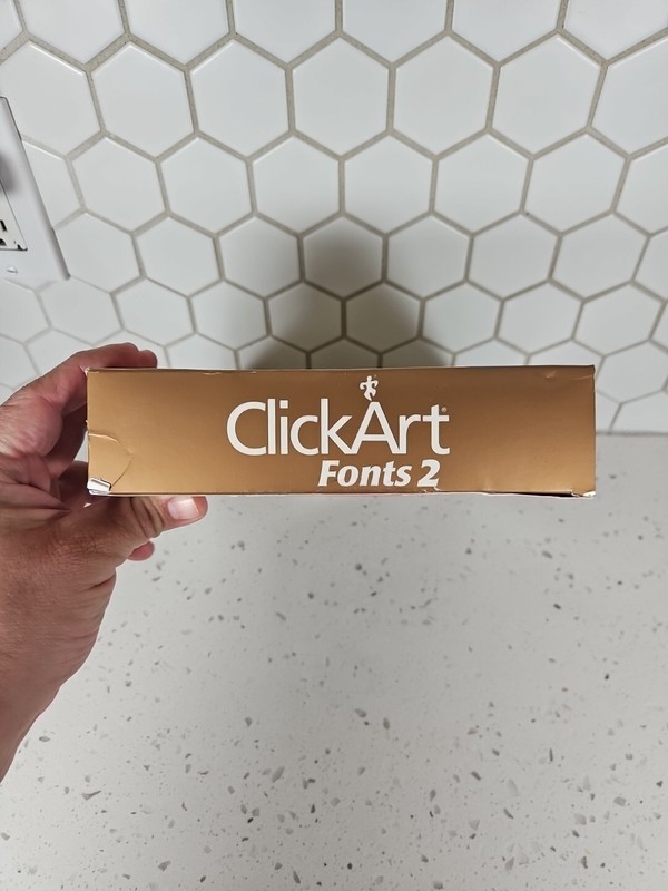 CLICKART FONTS 2 PC CD-ROM SOFTWARE For Windows 98/Me or Windows NT4 gallery