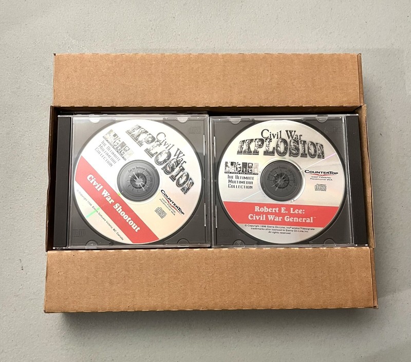 Civil War Explosion Game Set PC 5 CD Mega Set Complete gallery