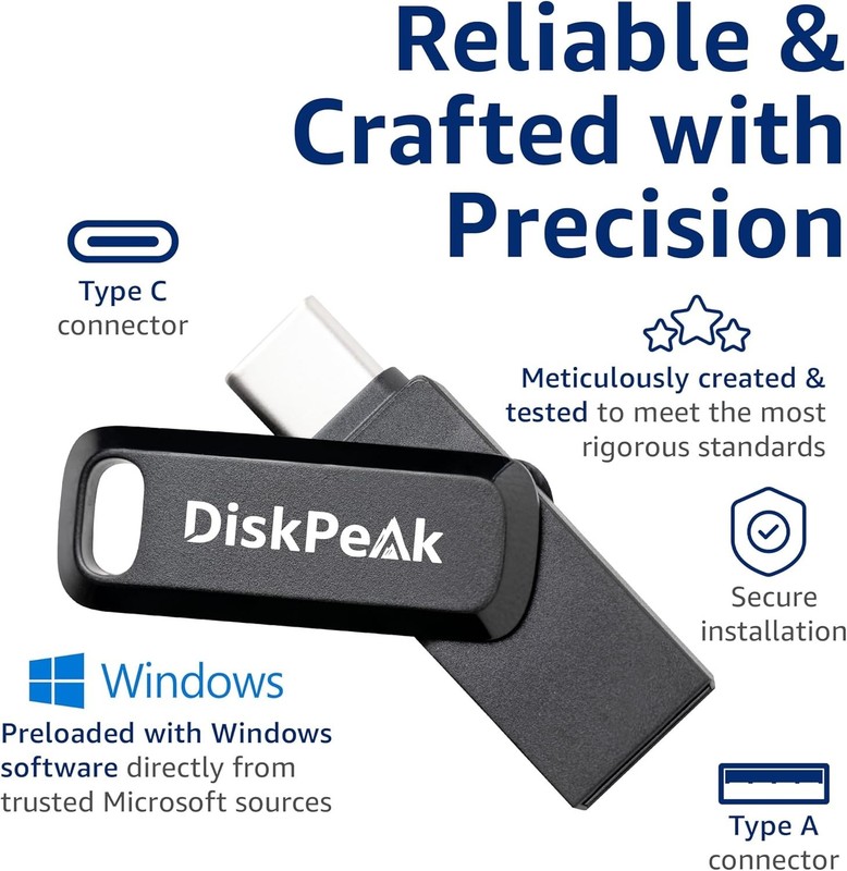 Effortless Windows Installation USB - Supports 32 & 64 bit with Utilities gallery