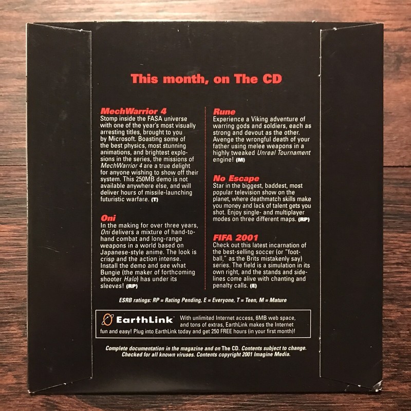 PC Gamer Demo Disc 6.4 February 2001 PC CD Mechwarrior 4: Vengeance gallery