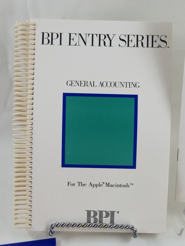 BPI Entry Series General Accounting Software for Apple Macintosh Vintage Floppy gallery