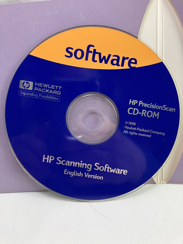 HP ScanJet Scanner Software cd gallery