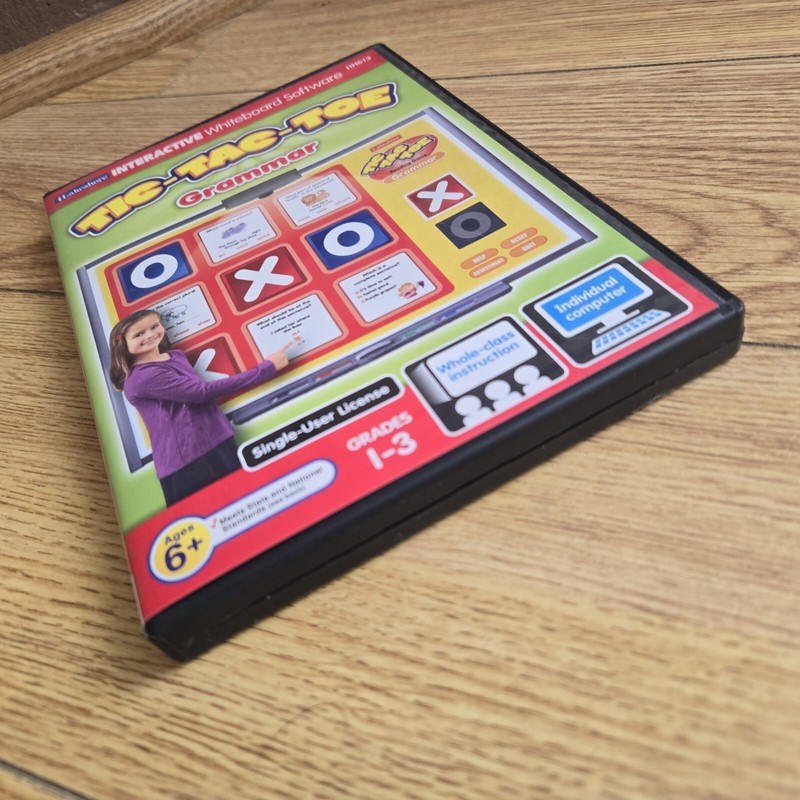 INTERACTIVE WHITEBOARD: TIC-TAC-TOE: GRAMMAR (LAKESHORE PC-MAC 2006) EDUCATIONAL gallery