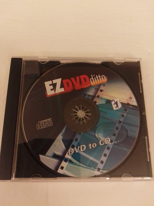 EZ DVD Ditto DVD to CD Backup Software CD-ROM For Windows 98 to XP LN gallery