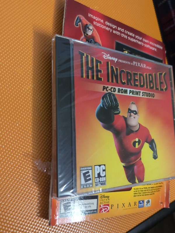 The Incredibles PC CD ROM Disney Print Studio Windows Photo Editor Software New gallery