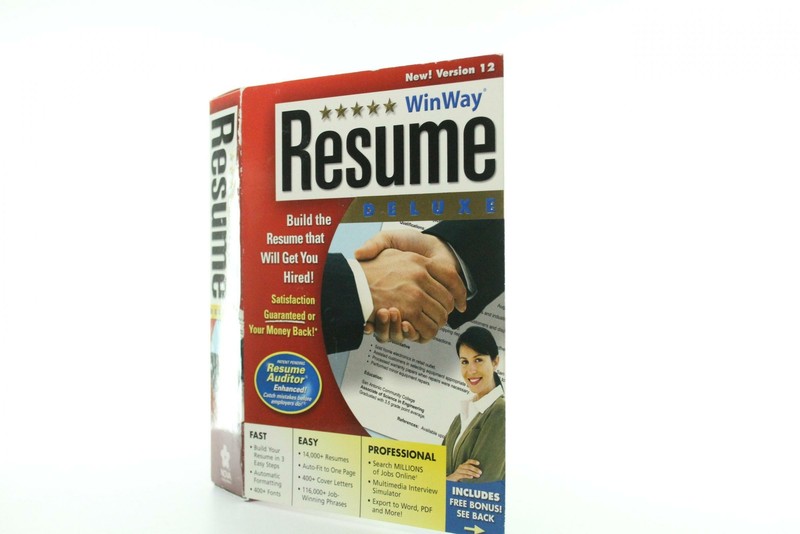 SFT Winway Resume Deluxe 12.0 – Retail (RHWT-NRS)