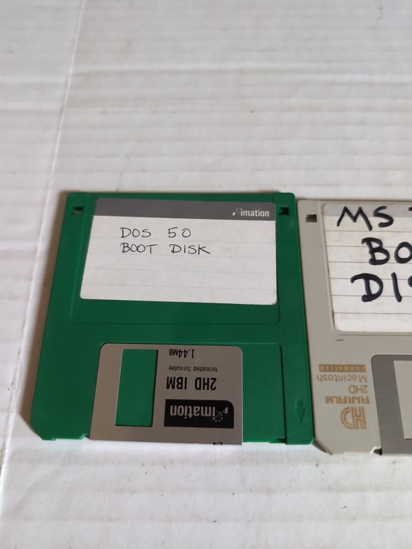 Ms Dos And Dos 5.0 Boot Disk Diskette gallery