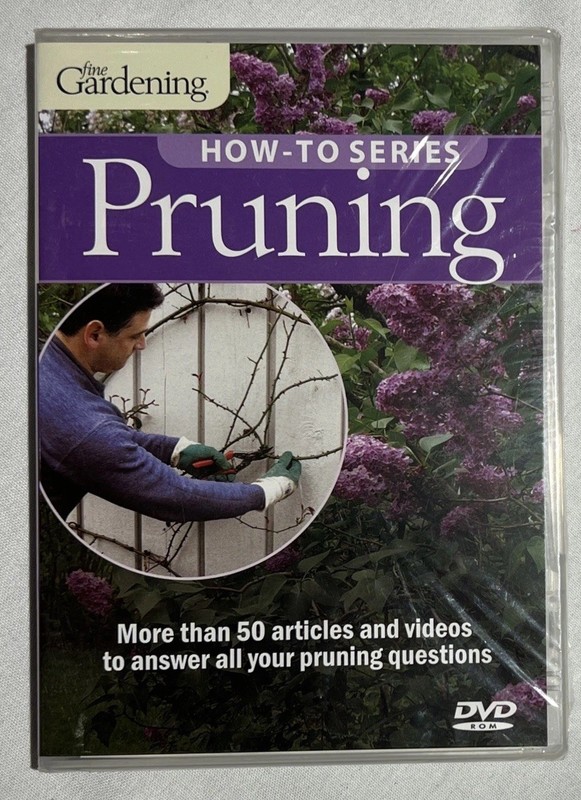 Pruning How-To Series PC DVD Rom Software 2007 Fine Gardening Flowers & Plants