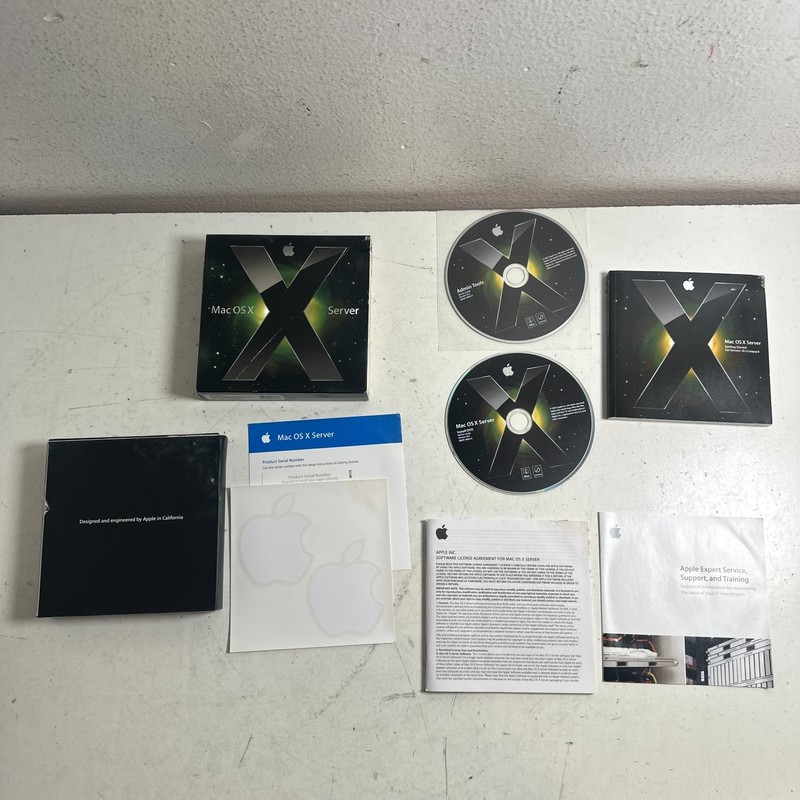 Apple Mac OS X Server Version 10.5 Leopard (DVD, 2007) Operating System