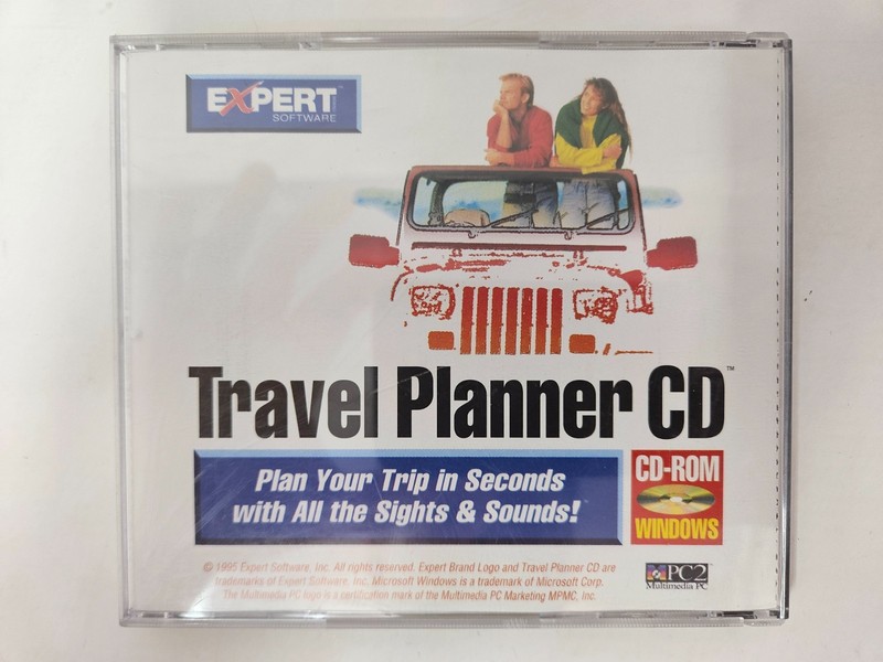 Expert Software - Travel Planner - PC CD-ROM 1995 gallery