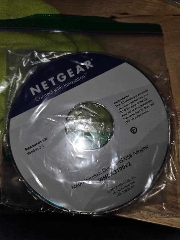 NETGEAR WNDA3100v2 Drivers Update Resource CD v2.1 N600 (DISC ONLY) gallery
