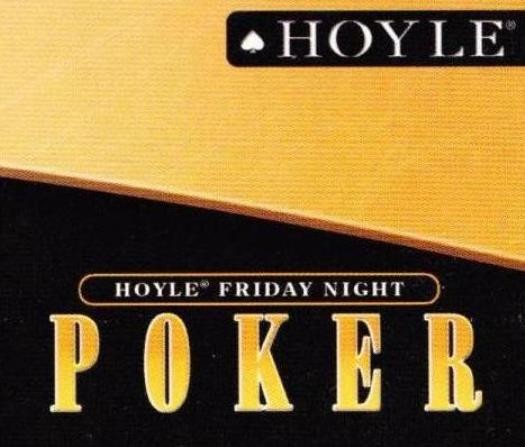 Hoyle Friday Night Poker PC CD Omaha Hold’em, 5 card draw, High Chicago games +