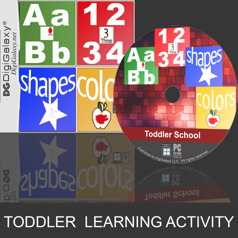 Complete Preschool Kindergarten Toddler Educational Activities (Windows / Mac)