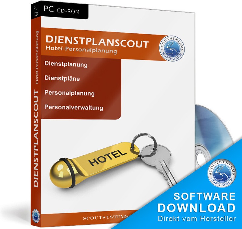 Hotel Software Dienstplanung,Personal Einsatz,Dienstplanscout,Software Programm,