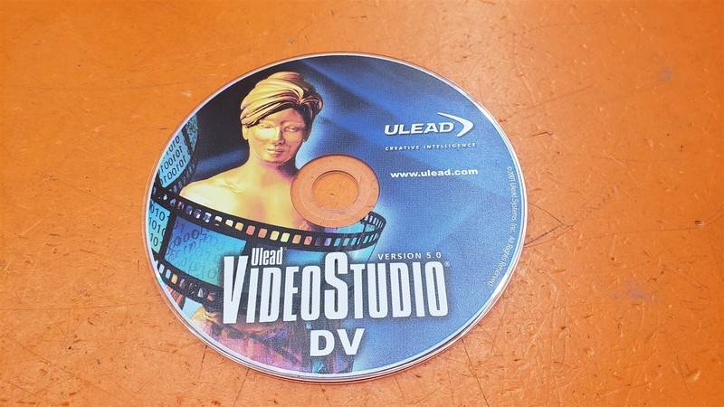 ⭐️⭐️⭐️⭐️⭐️ Ulead VideoStudio DV Version 5.0 Creative Intelligence Disc Only