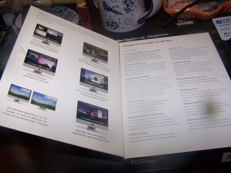 VMWare Fusion 2 Academic with Key gallery