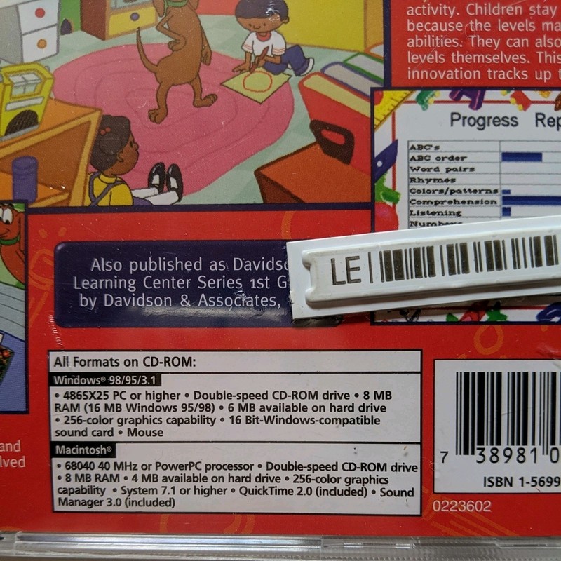 Jump Start 1st Grade Teaches Essential Skills for School NEW Sealed gallery