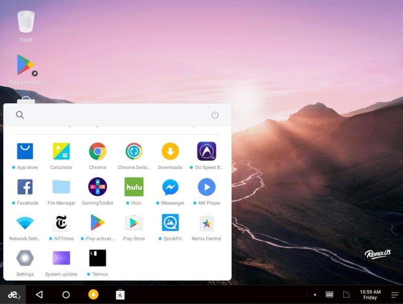 Latest New Release Remix OS Android Operating System for PC on DVD gallery
