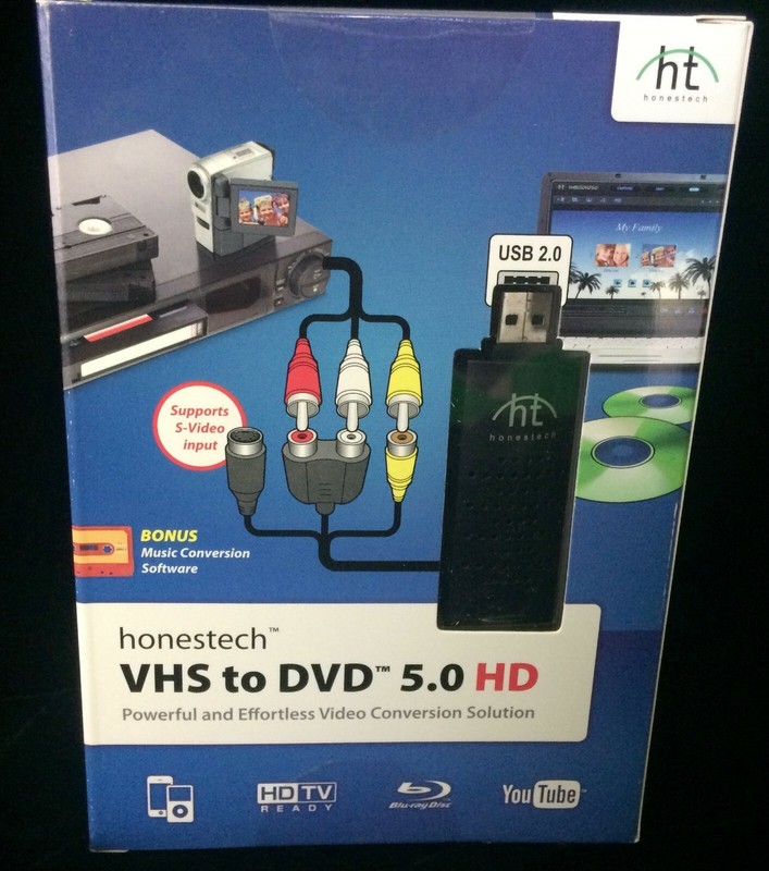 NEW Honestech VHS to DVD 5.0 HD Powerful Effortless Video Conversion Solution gallery