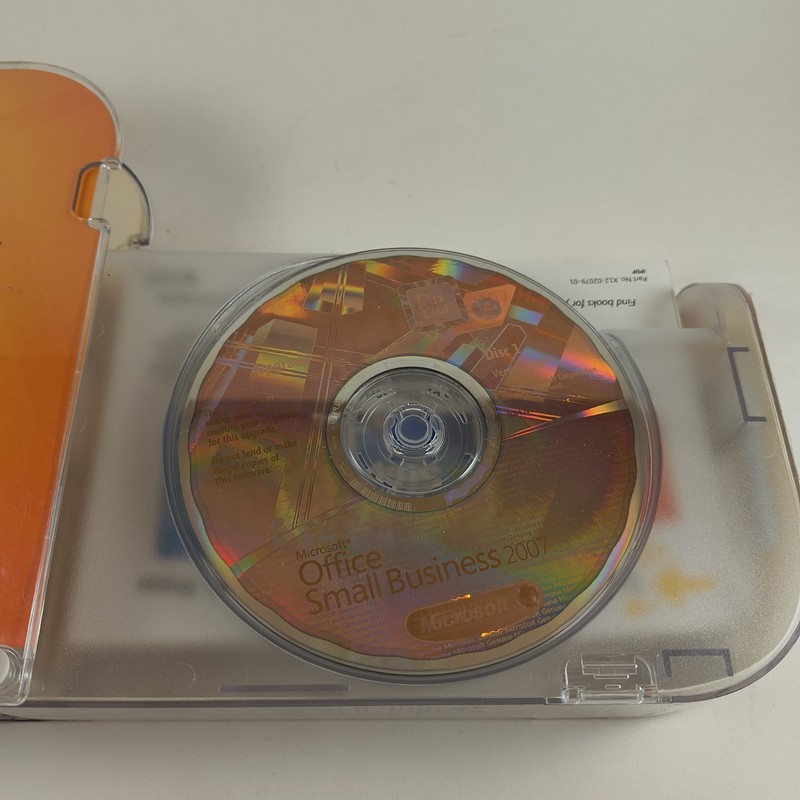 Vintage Microsoft Office Small Business 2007 UPGRADE (2 Discs) gallery
