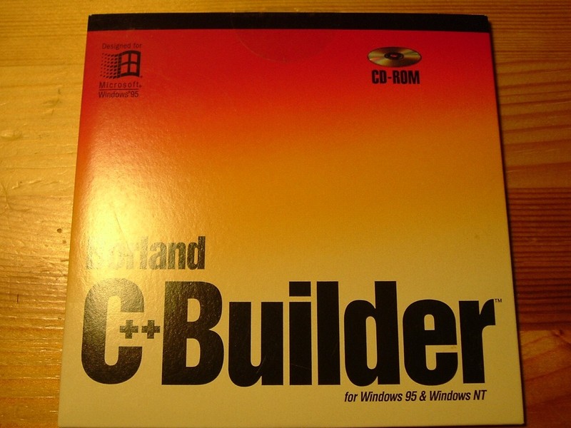 Borland C++ Builder Standard edition, original disk gallery