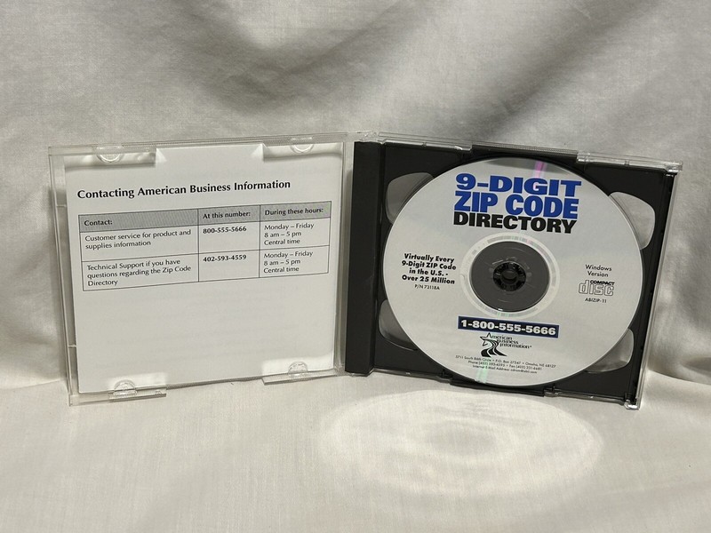 9-Digit Zip Code Directory Windows PC CD by American Business Information USA gallery
