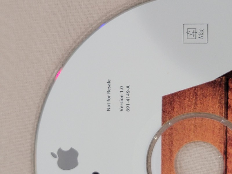 Apple Keynote 1.0 Presentation Software CD-ROM for Mac OS X - Vintage 2003 gallery