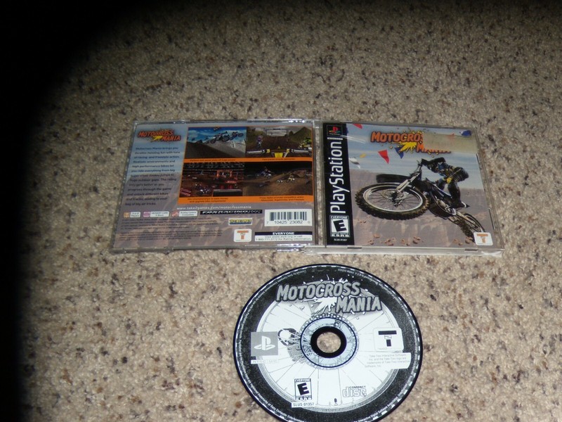 Motocross Mania Playstation 1 Playstation 1 Game