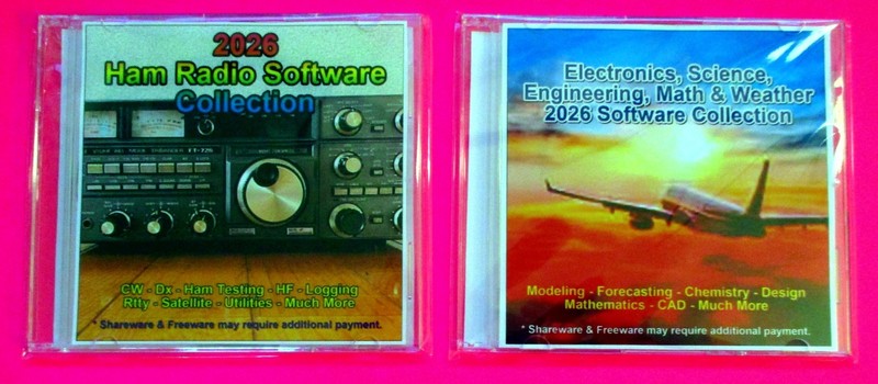 2026 Ham Radio + Electronics, Engineering, Math, Science & Weather Lot