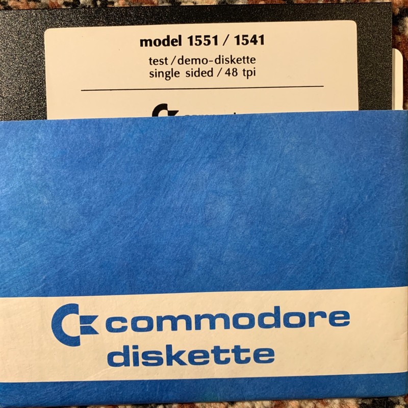 Commodore 64 Model 1541 / 1551 Test / Demo-Diskette + GEOS System Back-up Disk gallery