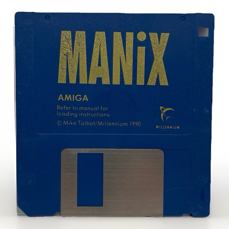 Manix – Commodore Amiga Game By Mike Talbot/Millennium (1990)