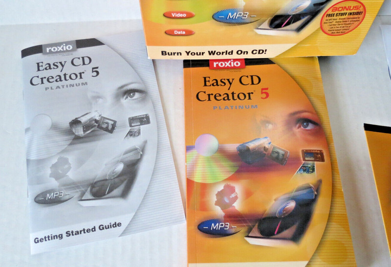 Roxio Easy CD Creator 5 Platinum Edition for Windows 95/98/Me/NT4 WS/2000 Pro gallery
