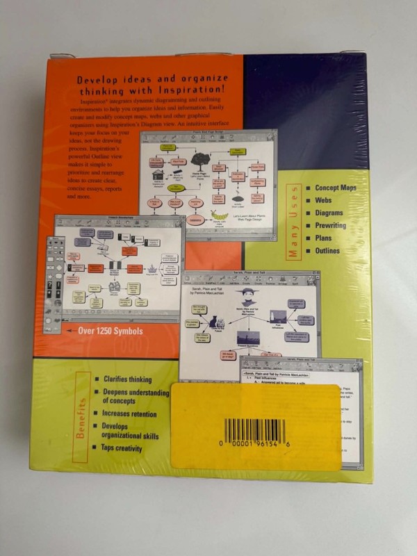 Inspiration Mind Mapping Software Version 6 NEW IN SEALED BOX gallery