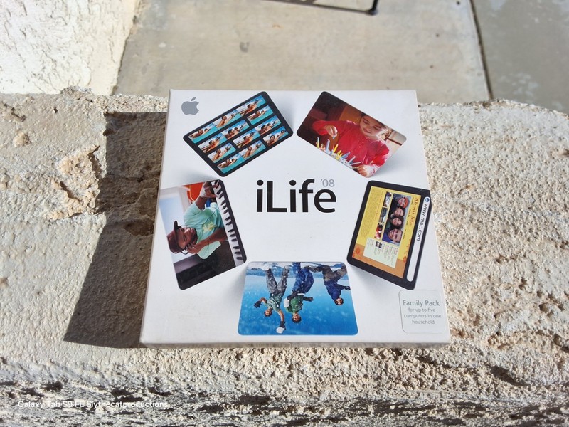 Apple iLife 08 Mac DVD Software iPhoto iMovie iWeb iDVD GB SEALED NEW Old Stock